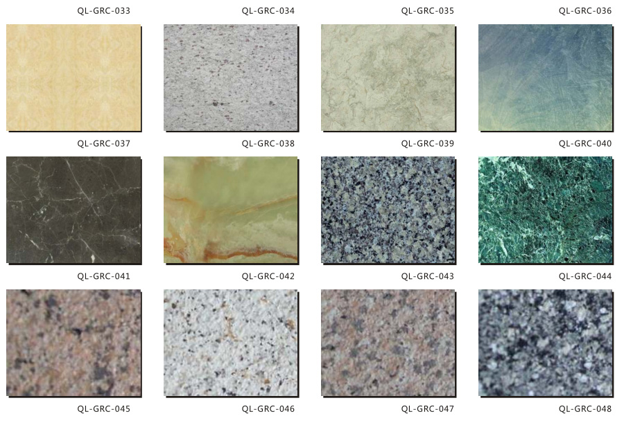 GRC幕墻裝飾板材(圖4) GRC仿大理石樣板