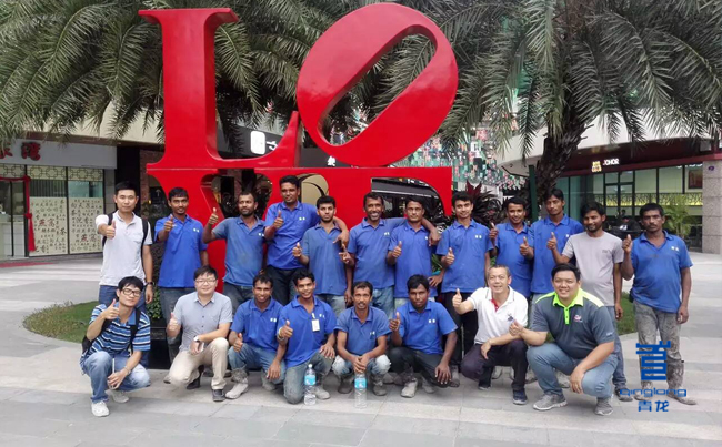 青龍高層慰問(wèn)海外防水團(tuán)隊(duì) 防水材料