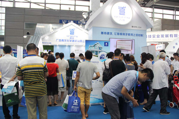 青龍展臺(tái)人氣爆滿 防水材料