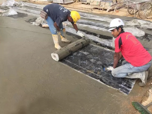 青龍海外團隊標準化防水施工作業(yè) 防水材料