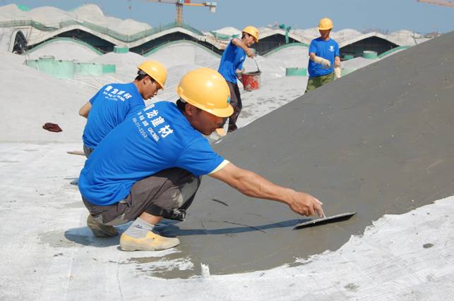 青龍防水材料應用在海南國際會展中心 防水廠家