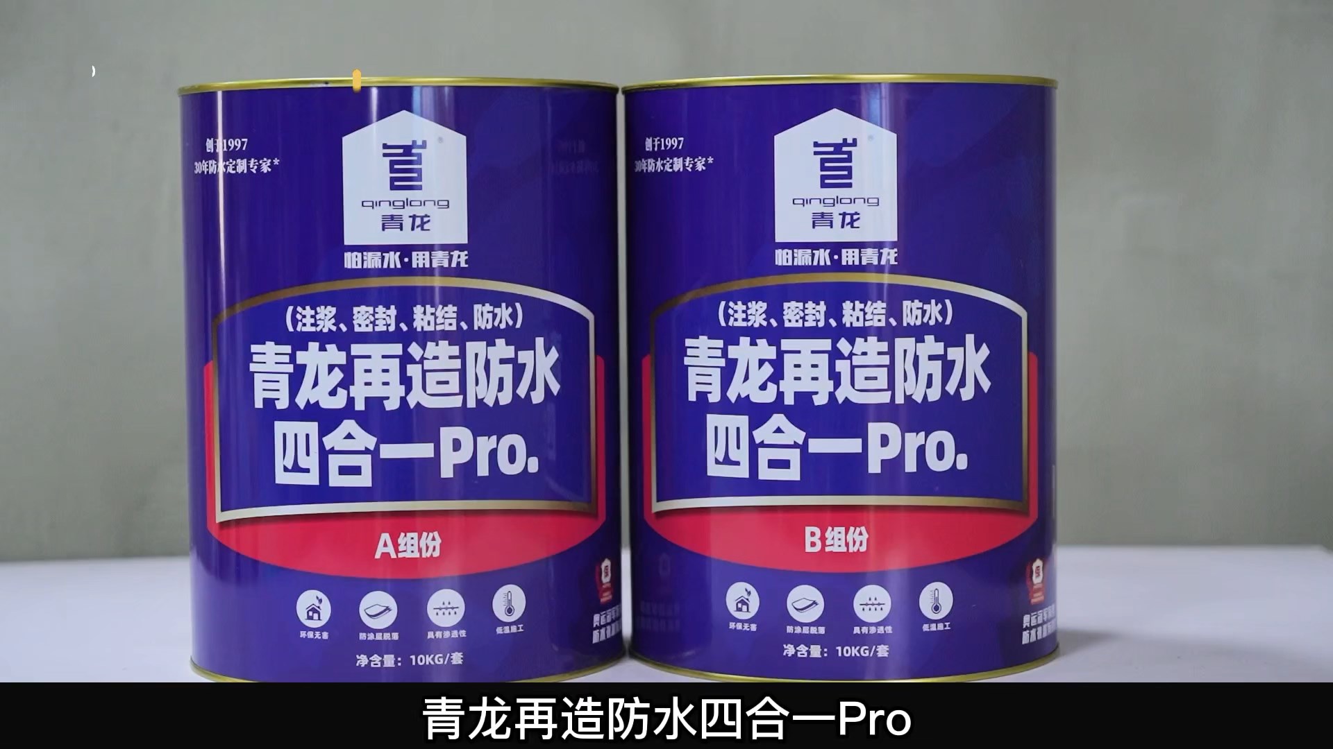 青龍再造防水四合一 Pro.(注漿、密封、粘結(jié) 、防水)