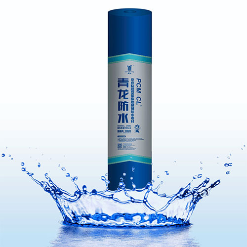 纖維增強型高分子膜基自粘瀝青防水卷材